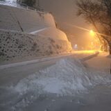 諏訪も雪が降りました