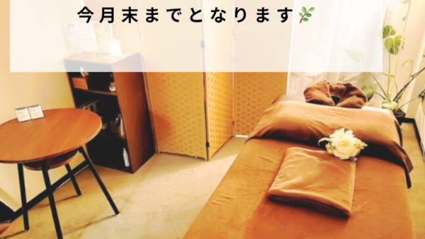 【お知らせ】特別価格終了のご案内